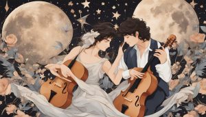 Adrien Gallo et sa compagne : Romance musicale au cœur des étoiles